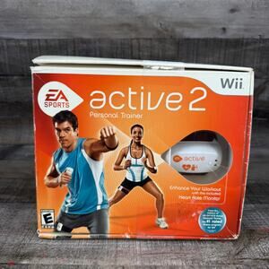 EA Sports Active 2 Personal Trainer Video Game Nintendo Wii Console